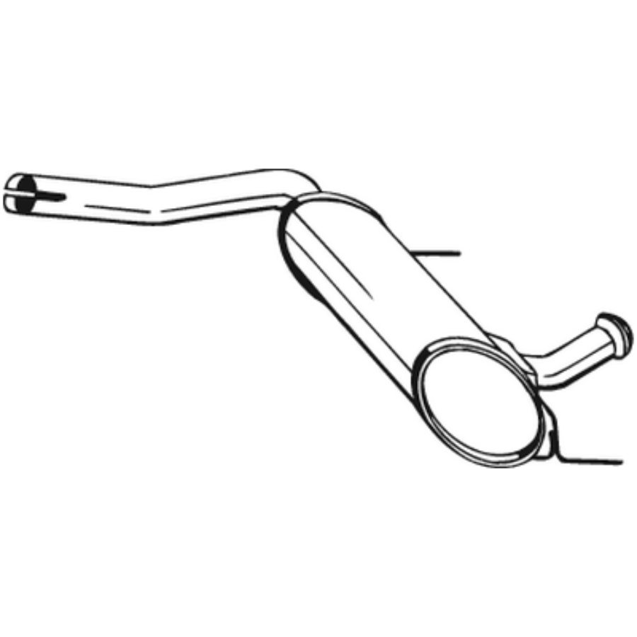 Silencieux Central Bosal 200-729