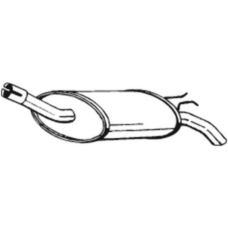Silencieux Arrière Bosal 200-785