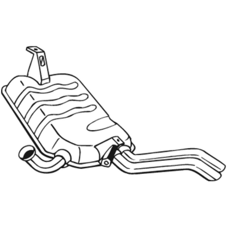 Silencieux Arrière Bosal 200-823