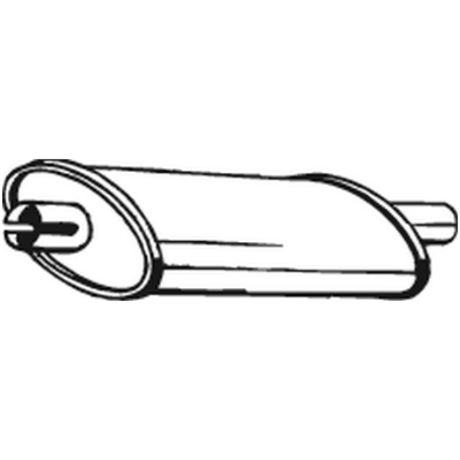 Silencieux Central Bosal 200-957