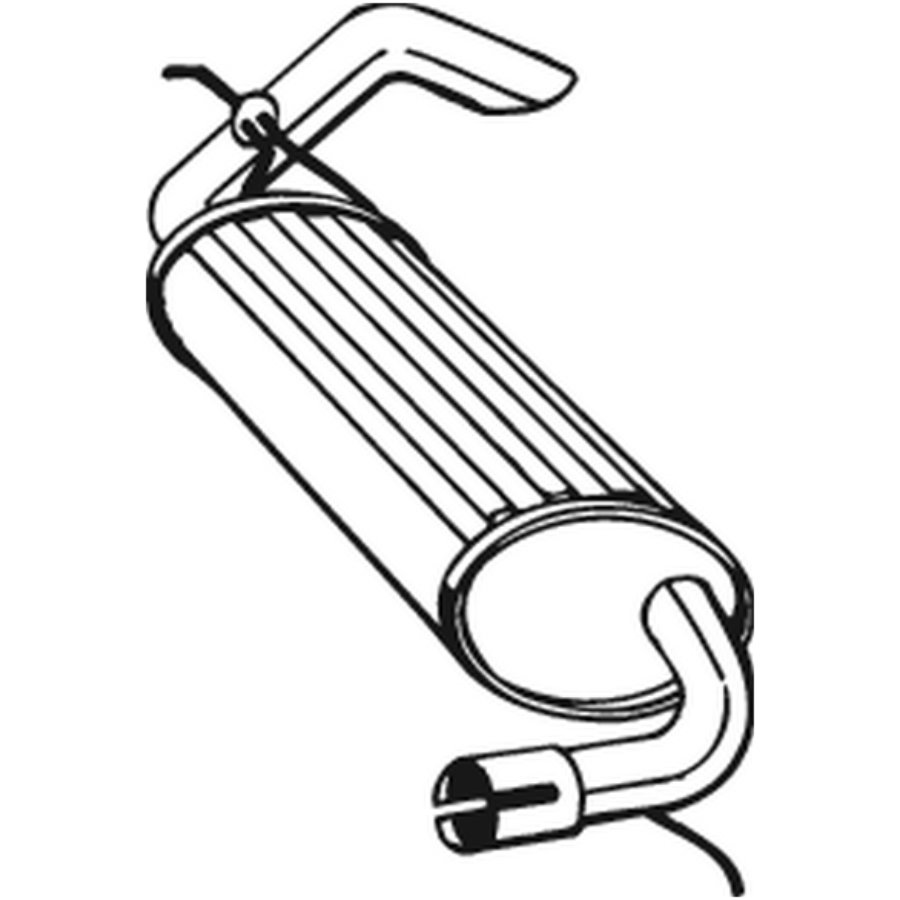 Silencieux Arrière Bosal 211-403