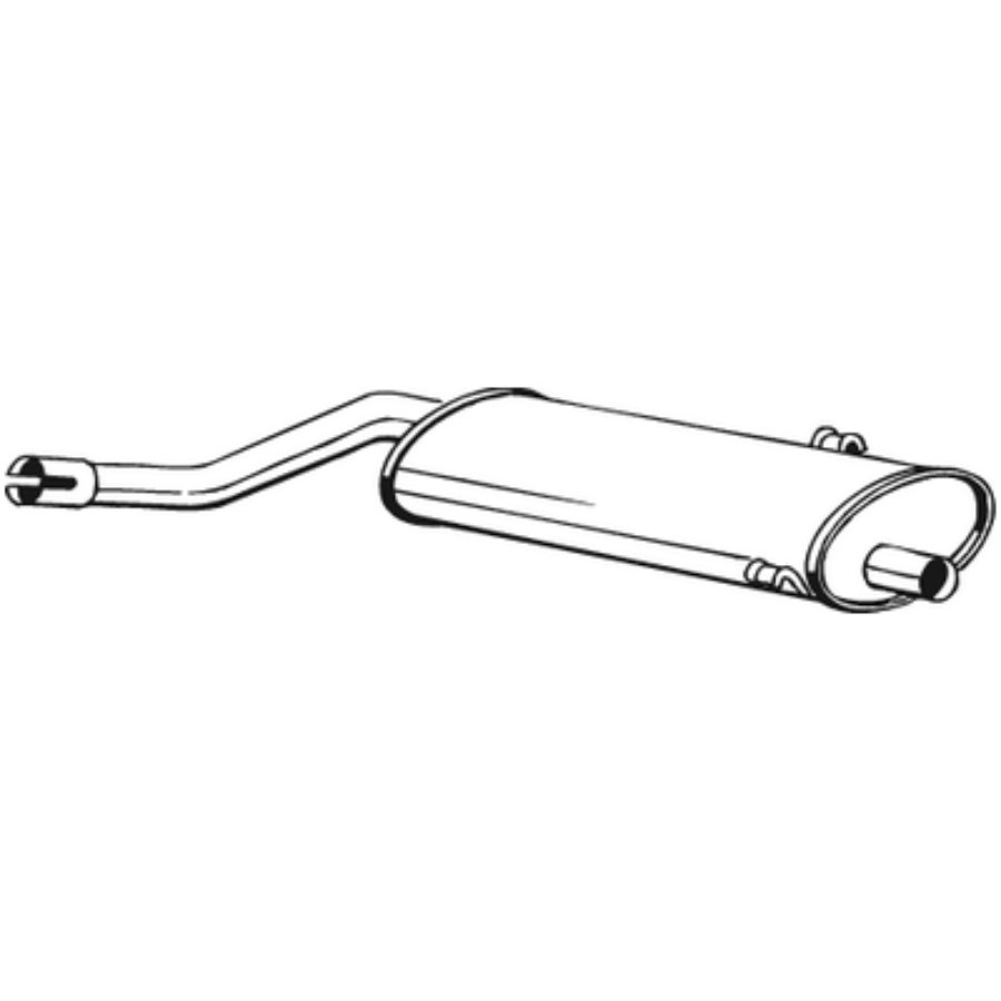 Silencieux Central Bosal 215-755