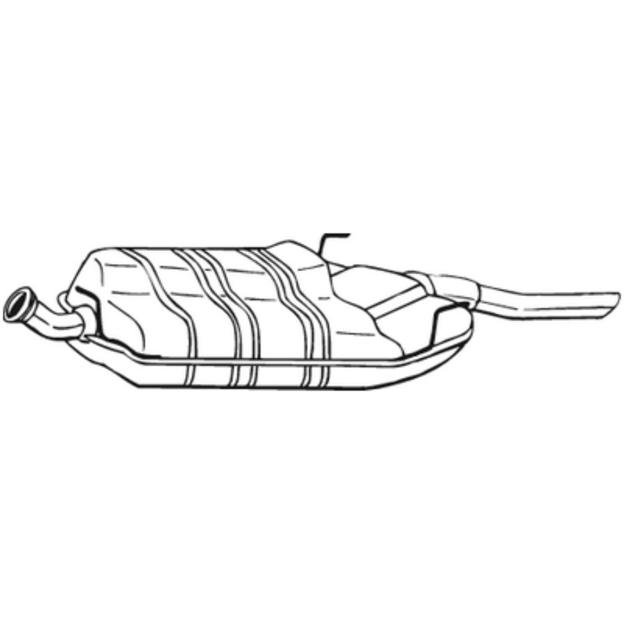 Silencieux Arrière Bosal 215-831