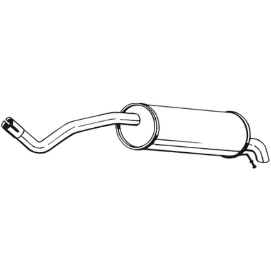 Silencieux Arrière Bosal 227-051