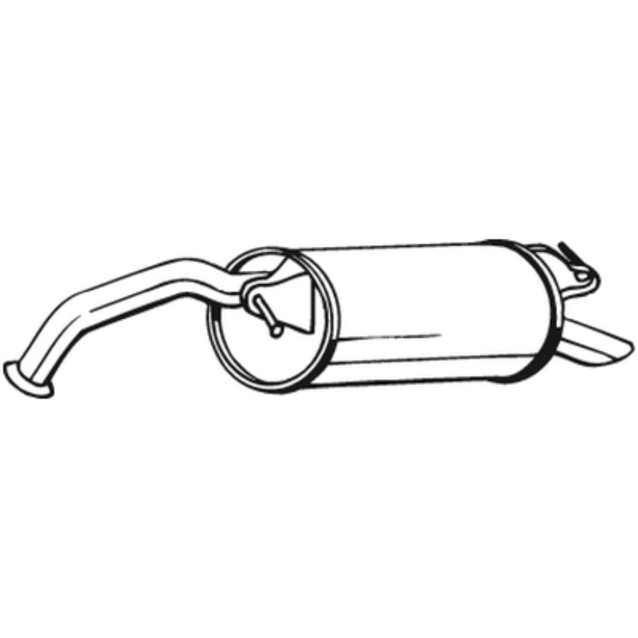 Silencieux Arrière Bosal 228-043