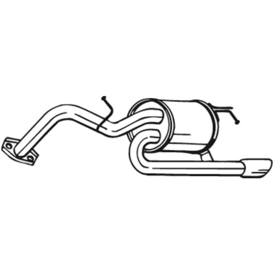 Silencieux Arrière Bosal 228-185