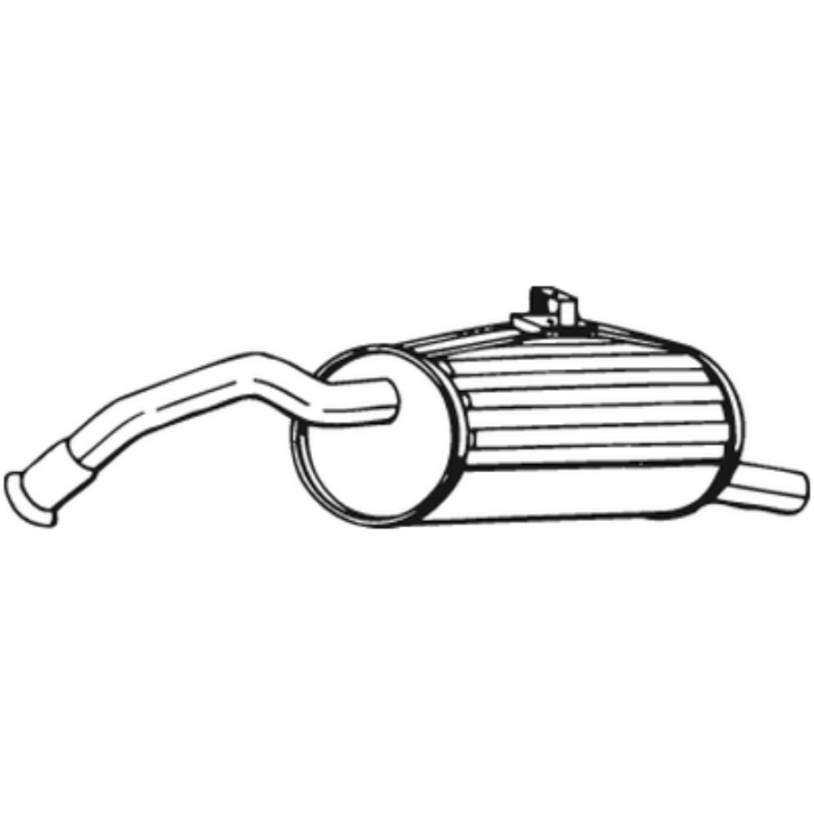 Silencieux Arrière Bosal 228-205