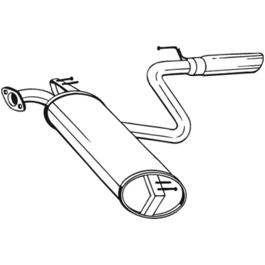 Silencieux Arrière Bosal 228-469