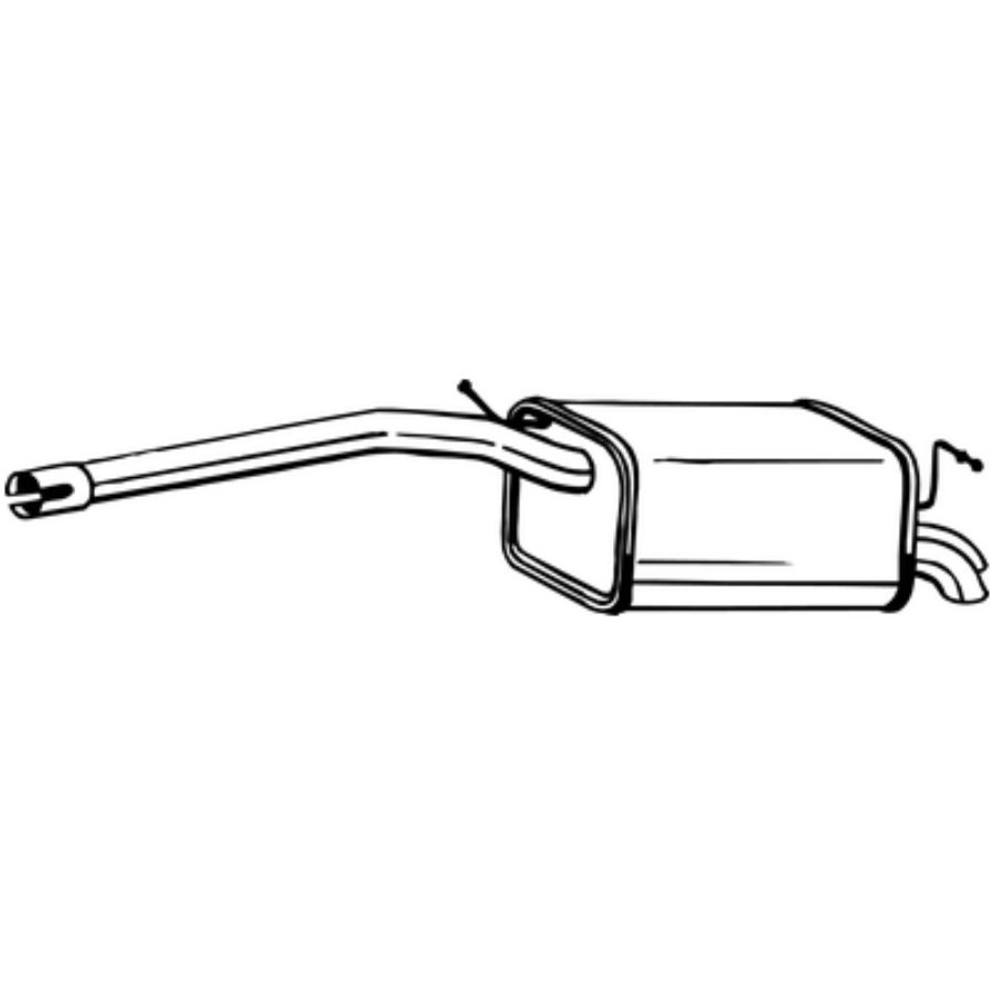 Silencieux Arrière Bosal 233-089