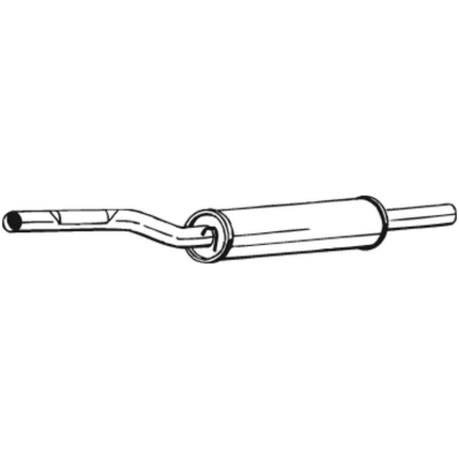 Silencieux Central Bosal 233-389