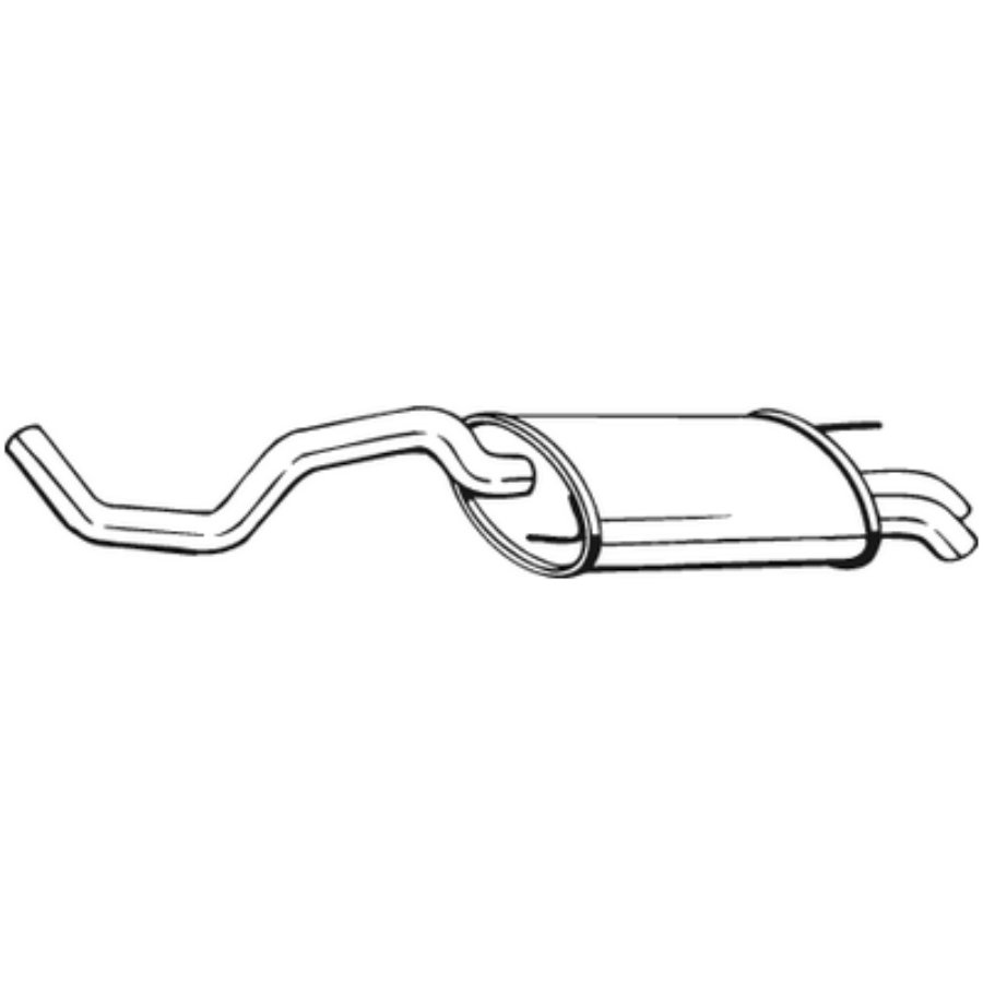 Silencieux Arrière Bosal 233-537