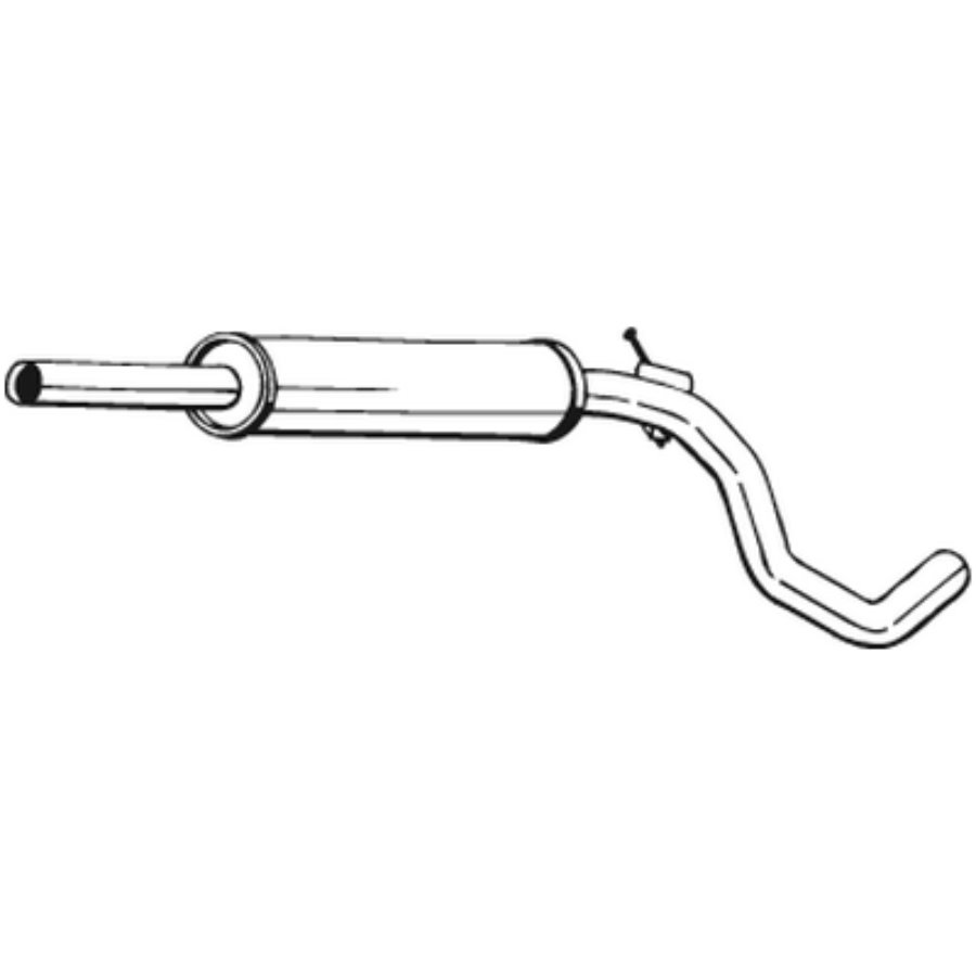 Silencieux Central Bosal 233-603