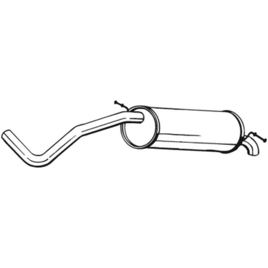 Silencieux Arrière Bosal 233-635
