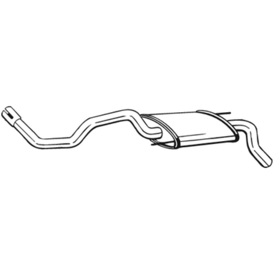 Silencieux Arrière Bosal 233-639