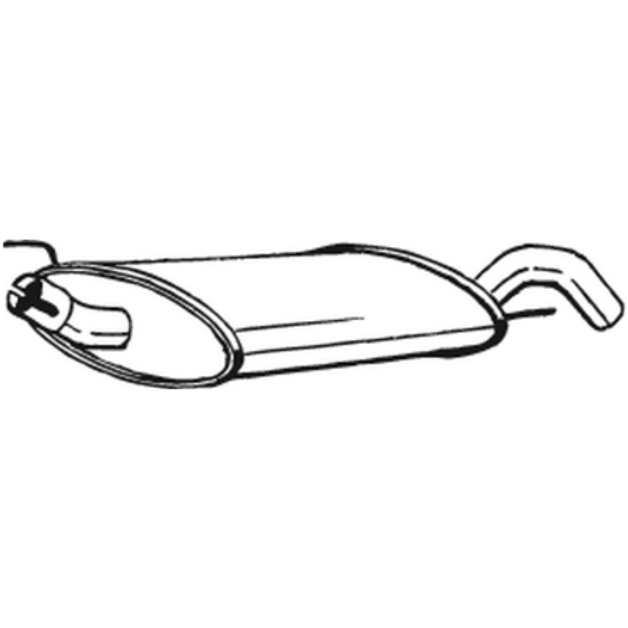 Silencieux Arrière Bosal 233-735