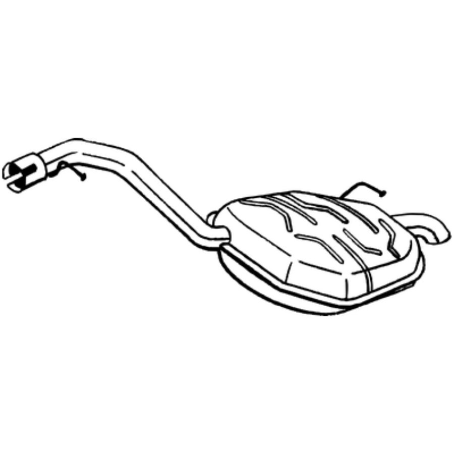 Silencieux Arrière Bosal 235-187