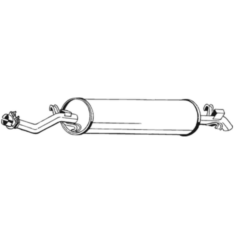Silencieux Arrière Bosal 278-093