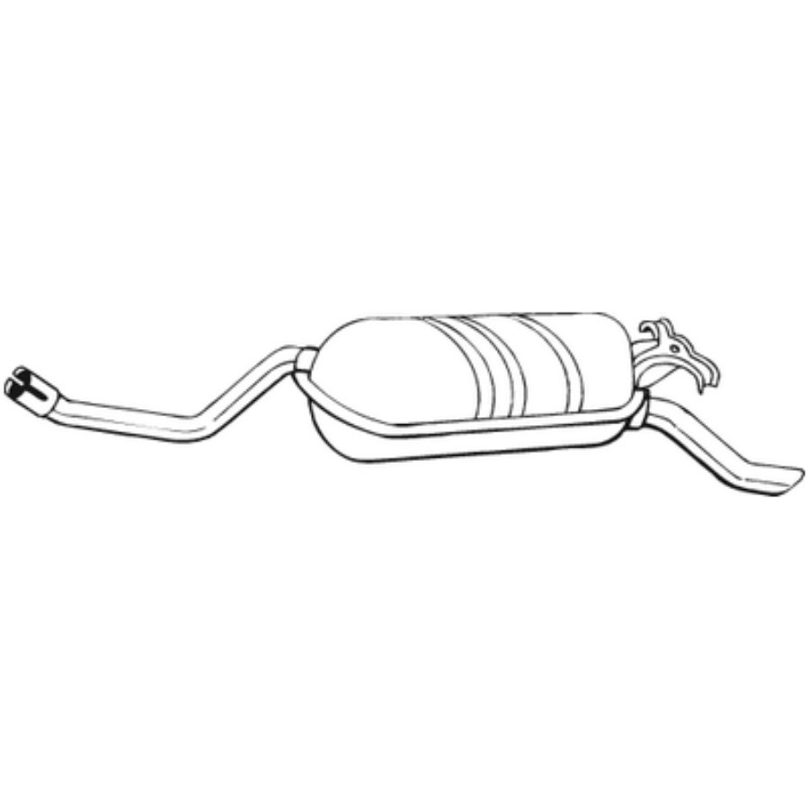 Silencieux Arrière Bosal 278-189