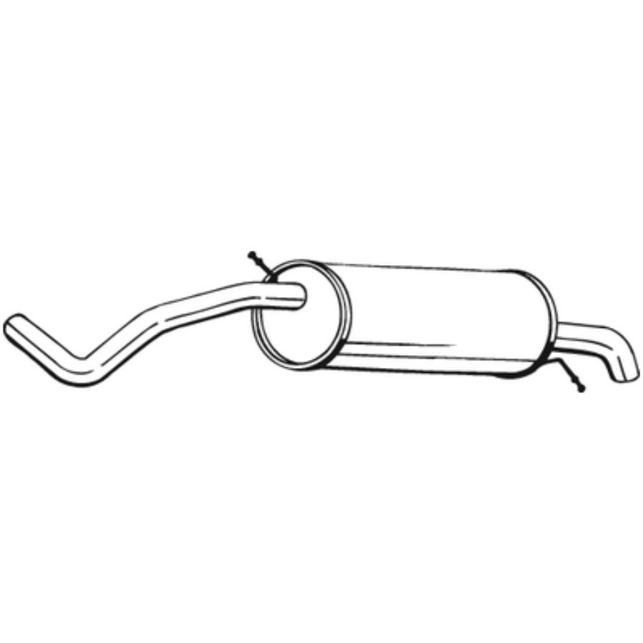 Silencieux Arrière Bosal 278-231