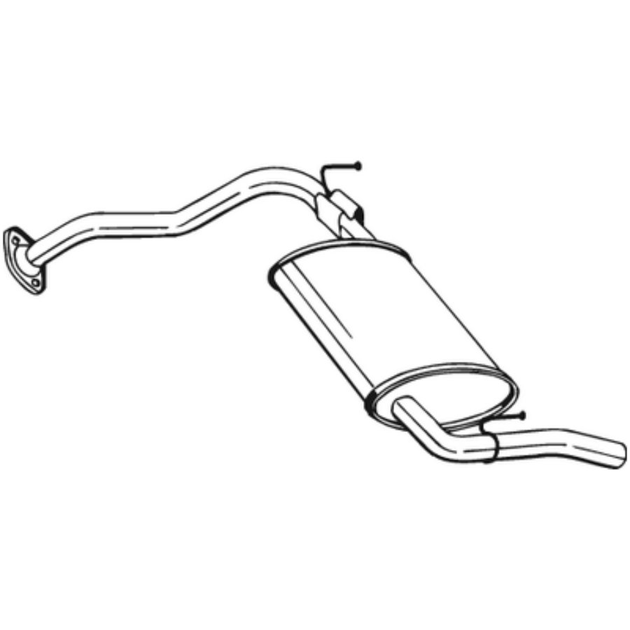 Silencieux Arrière Bosal 278-603