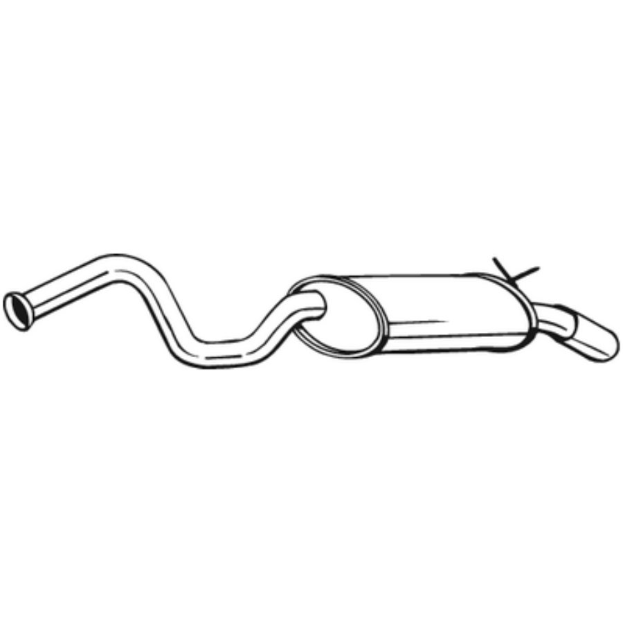 Silencieux Arrière Bosal 278-639