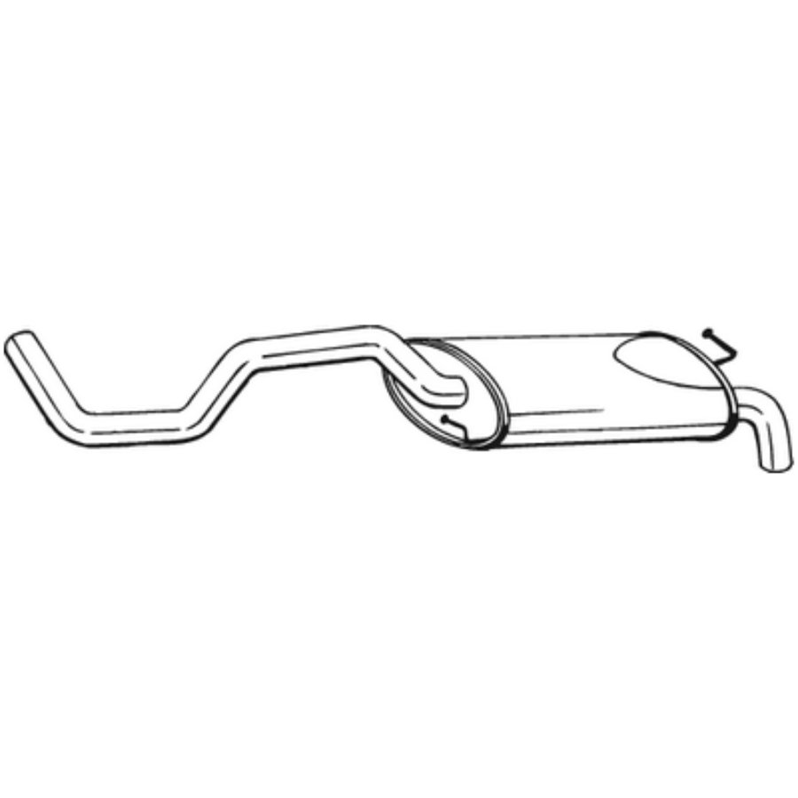 Silencieux Arrière Bosal 278-853