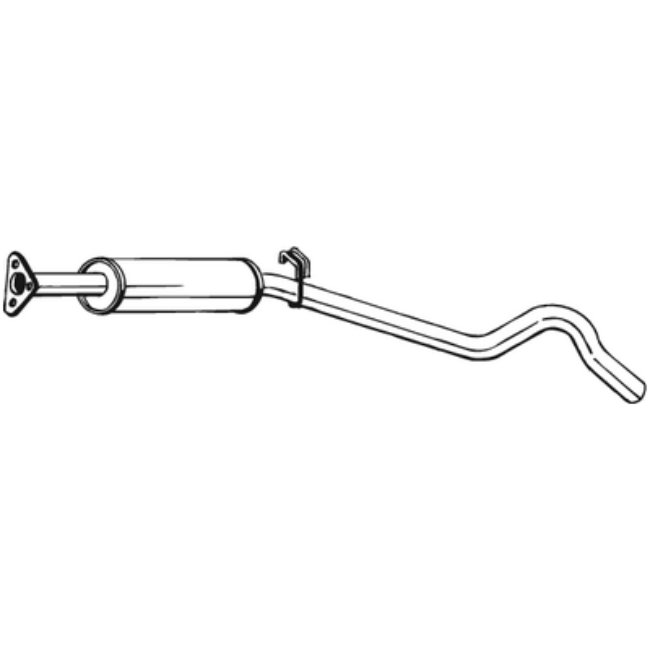Silencieux Intermédiaire Bosal 279-109