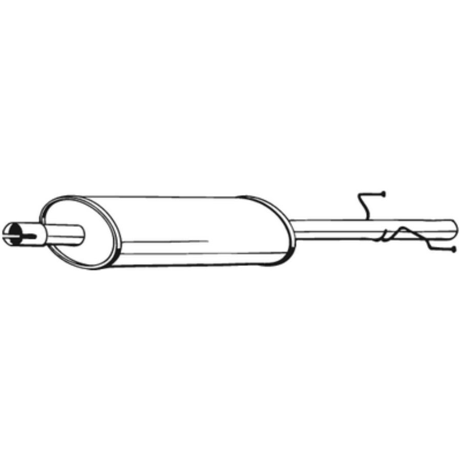 Silencieux Central Bosal 279-347