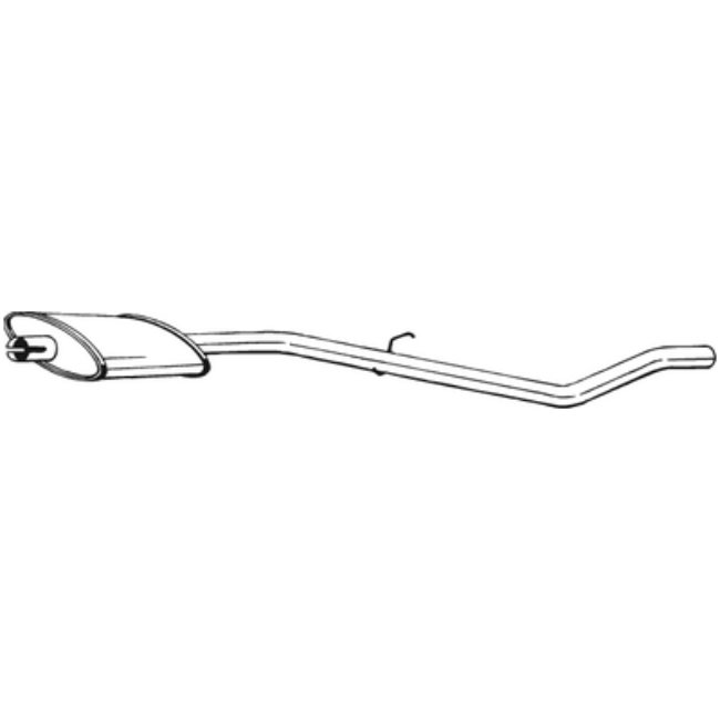 Silencieux Intermédiaire Bosal 279-761