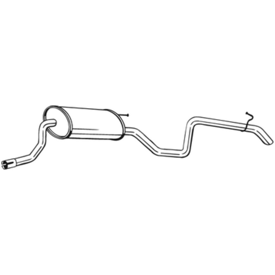 Silencieux Arrière Bosal 280-277