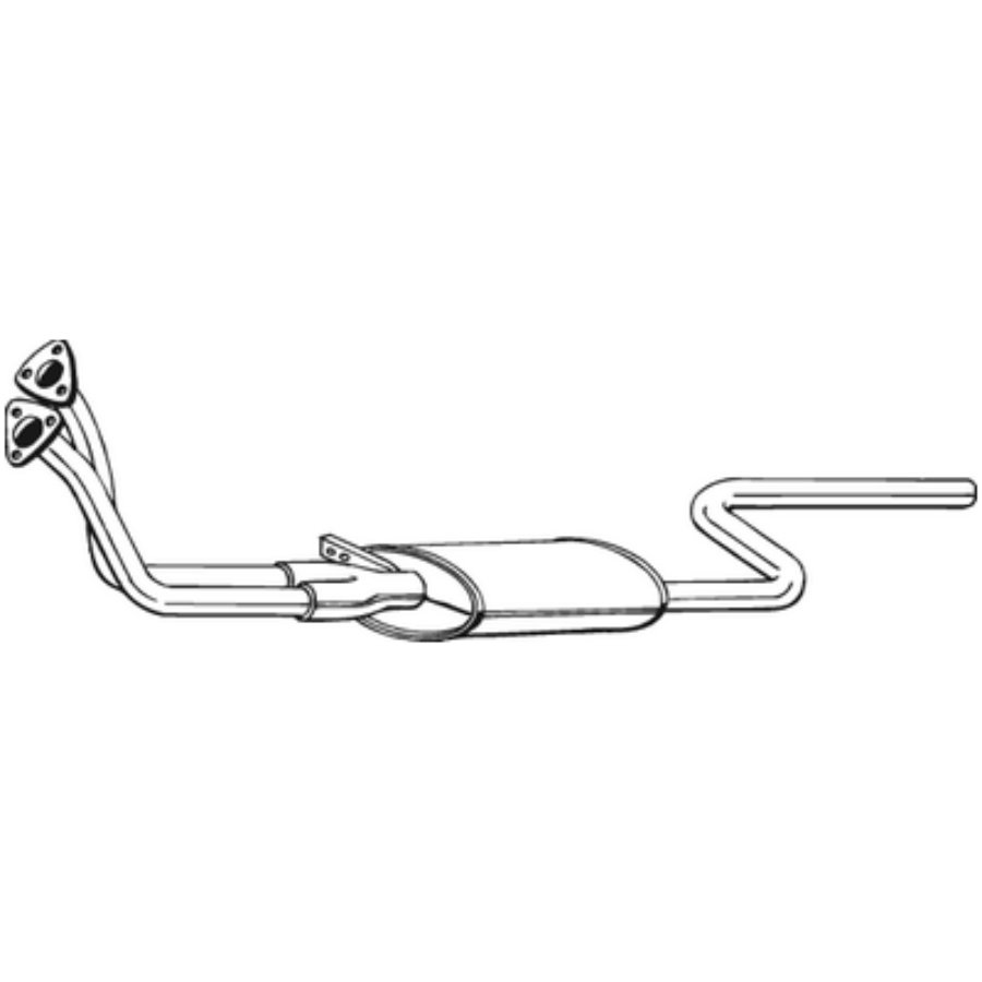 Silencieux Central Bosal 280-361