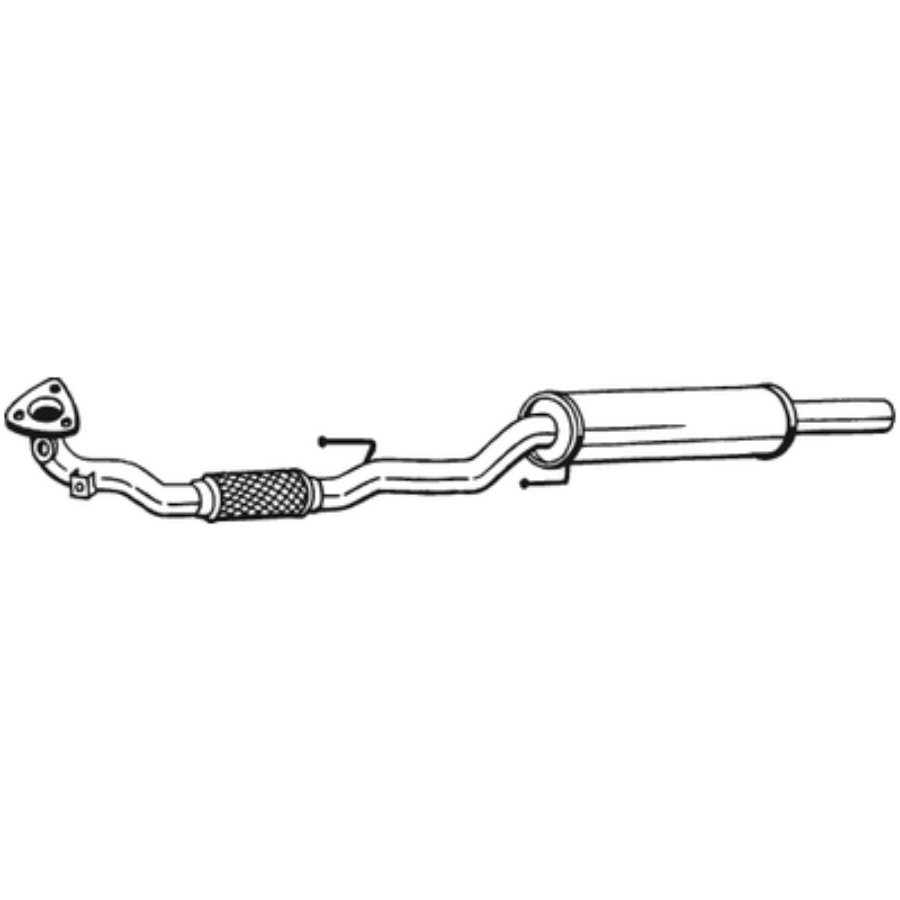 Silencieux Avant Bosal 280-417