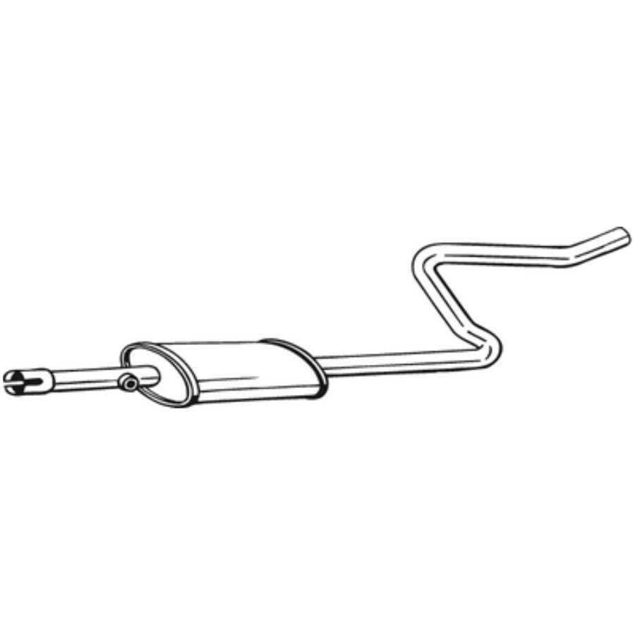 Silencieux Central Bosal 281-283