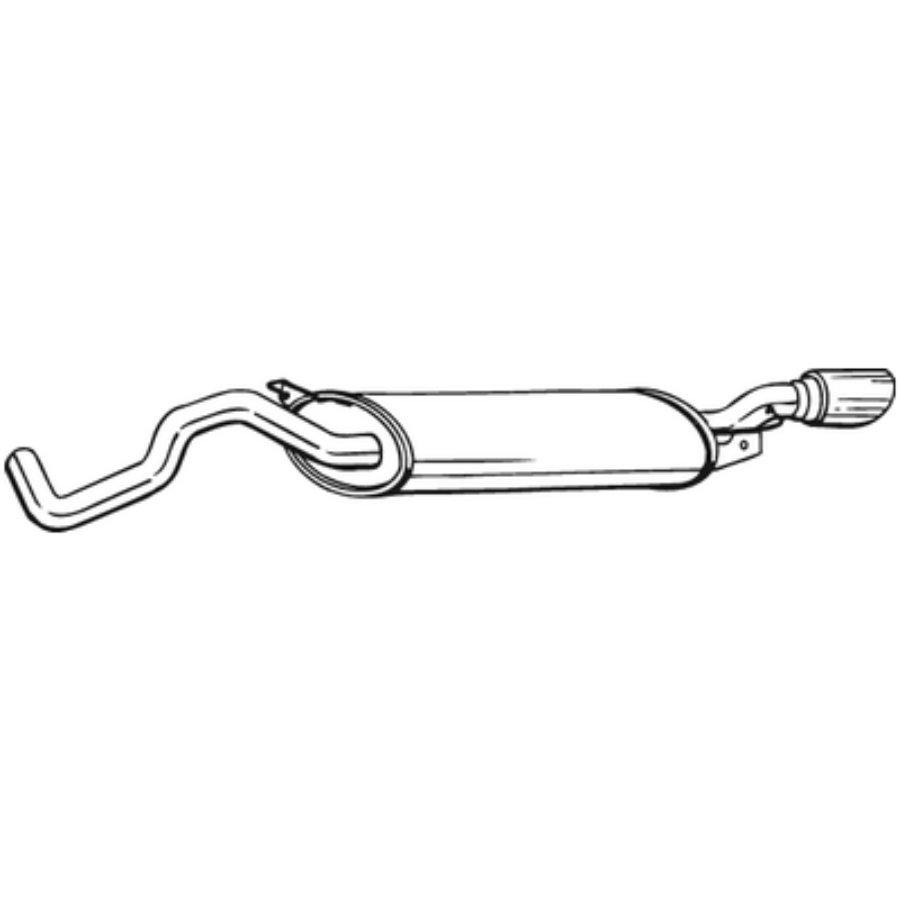 Silencieux Arrière Bosal 281-505