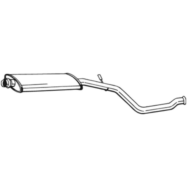 Silencieux Intermédiaire Bosal 281-609