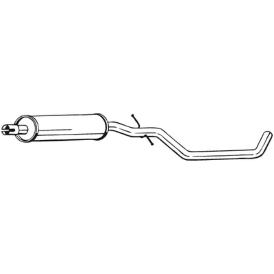 Silencieux Central Bosal 281-641