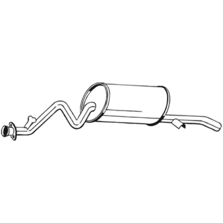 Silencieux Central Bosal 281-735