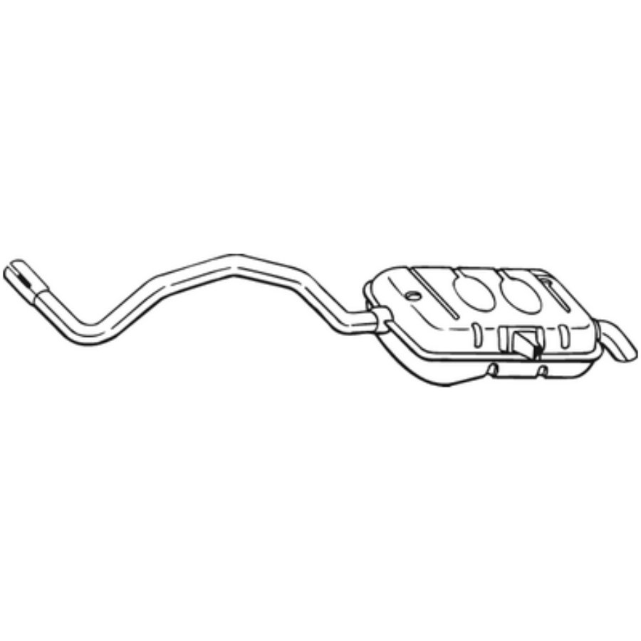 Silencieux Arrière Bosal 281-813