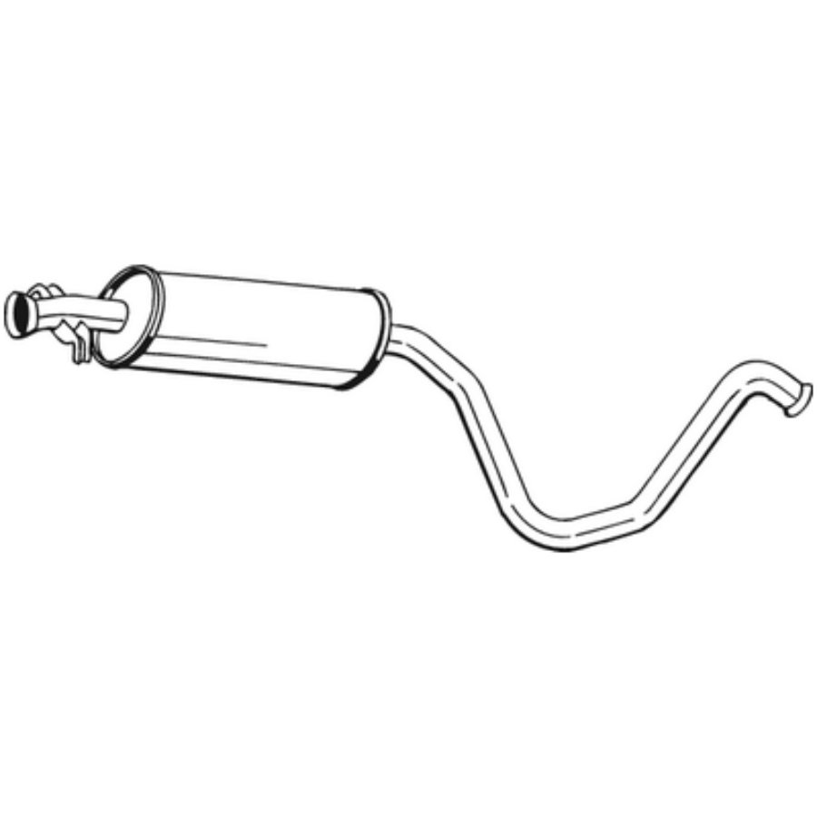 Silencieux Central Bosal 281-831
