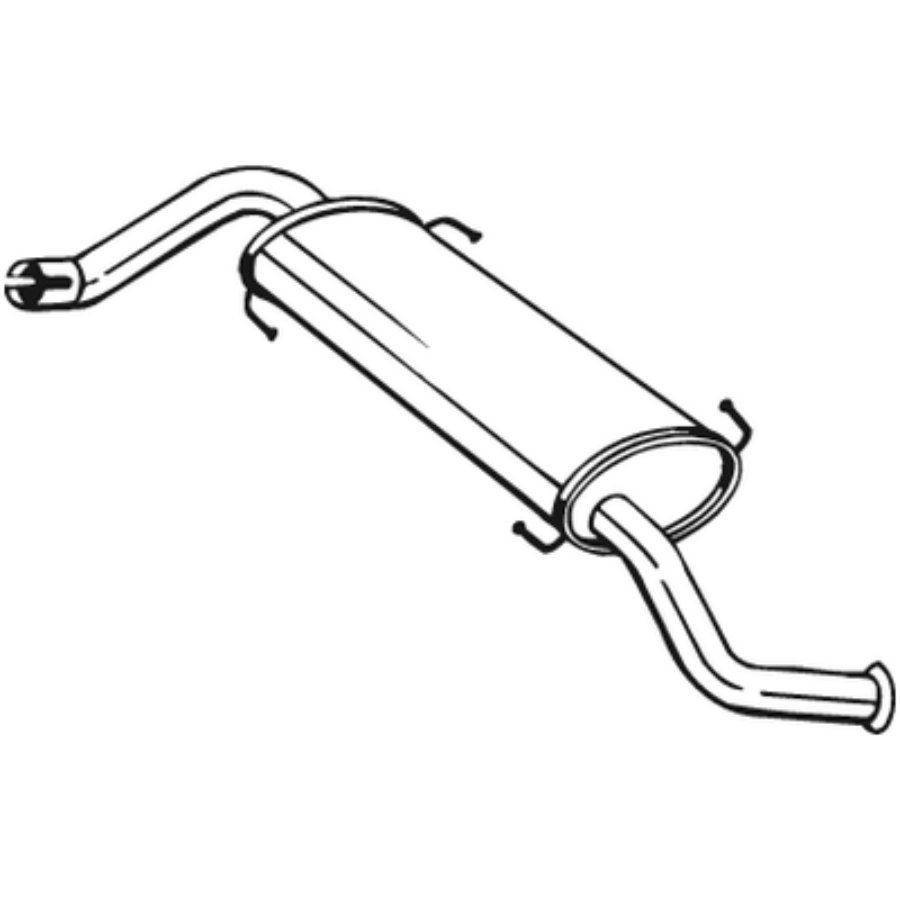 Silencieux Arrière Bosal 281-859