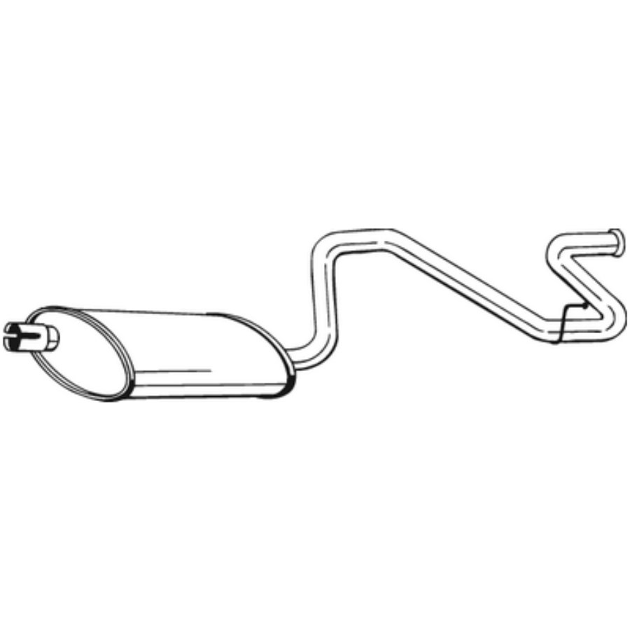 Silencieux Arrière Bosal 281-869