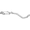 Silencieux Central Bosal 283-583 - Compatible Opel/Vauxhall, Qualité Neuve, Remplacement D'origine