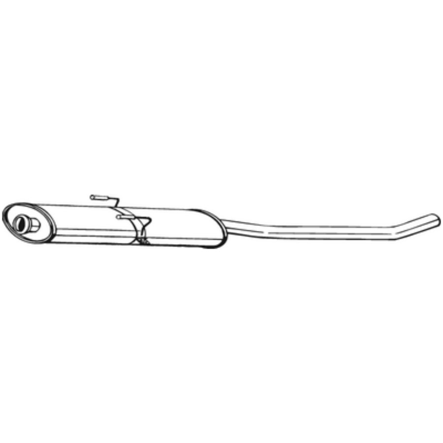 Silencieux Central Bosal 282-059