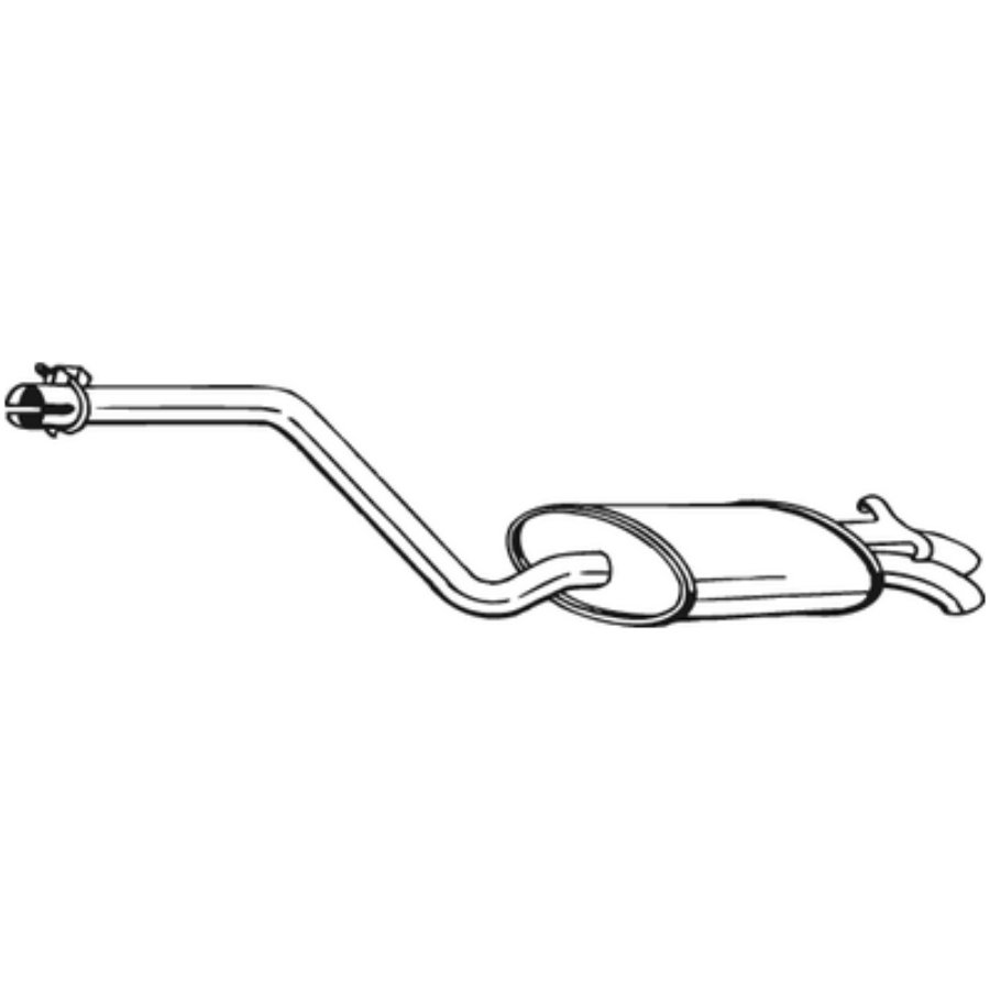 Silencieux Arrière Bosal 282-333