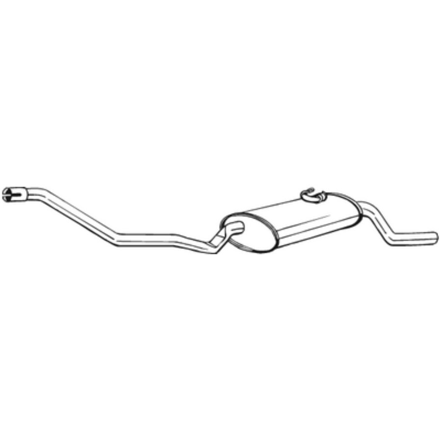 Silencieux Arrière Bosal 282-391