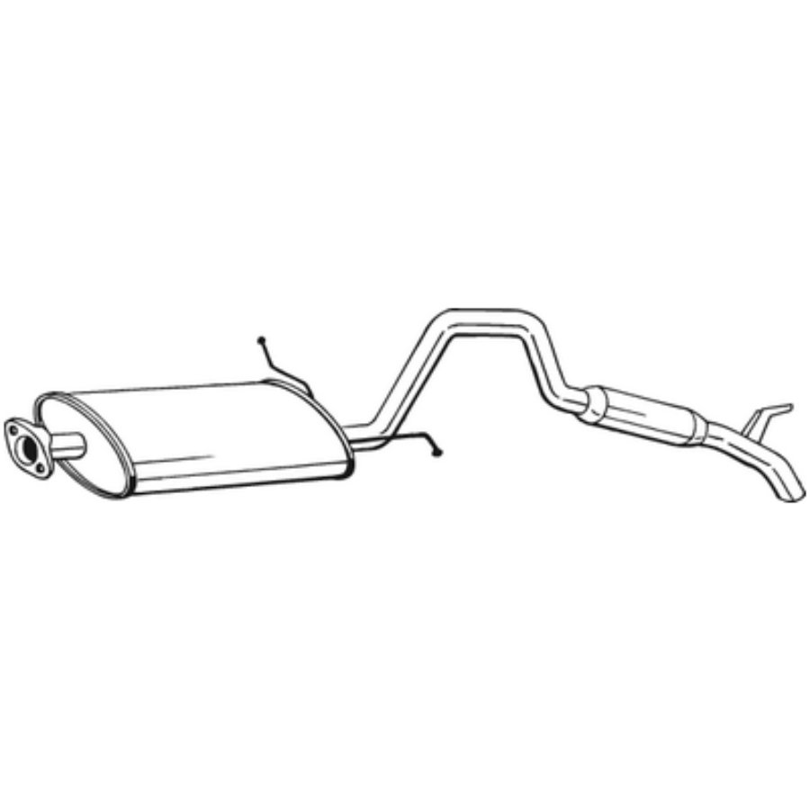 Silencieux Arrière Bosal 282-959
