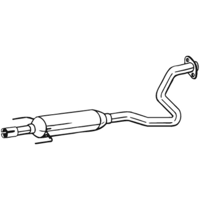 Silencieux Intermédiaire Bosal 282-983
