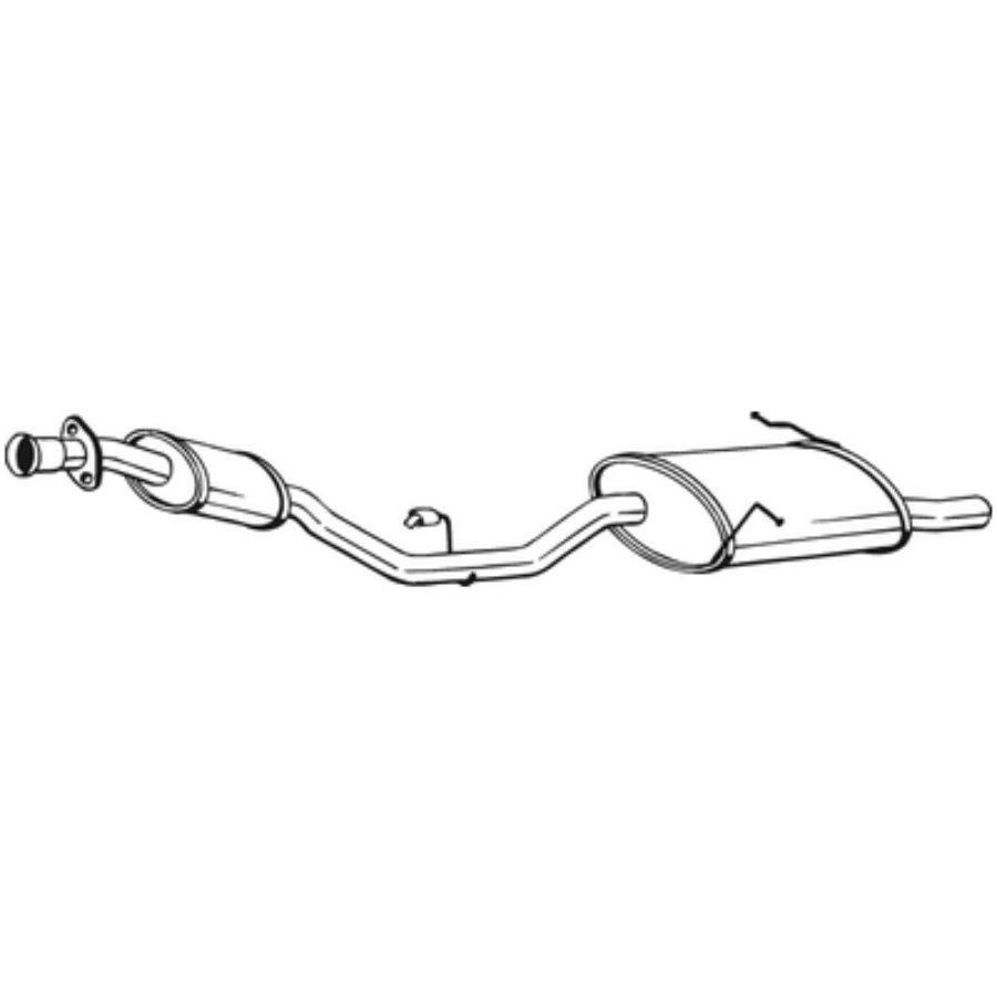 Silencieux Arrière Bosal 283-171