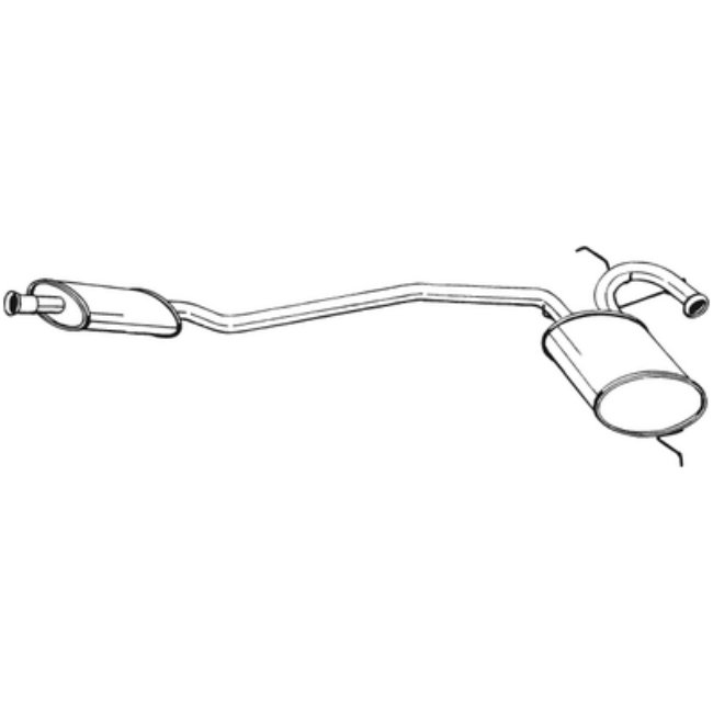 Silencieux Intermédiaire Bosal 283-213