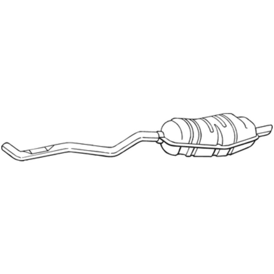 Silencieux Arrière Bosal 283-277
